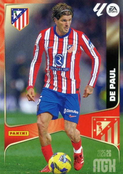 De Paul - Atlético de Madrid - Panini Megacracks - 2025-2026 - #064 - Basico
