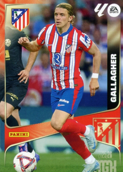 Soccer Trading Card - Gallagher - Atlético de Madrid - Panini