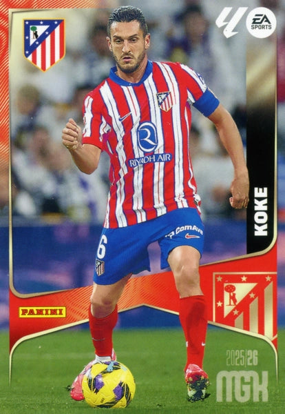 Koke - Atlético de Madrid - Panini Megacracks - 2025-2026 - #066 - Basico