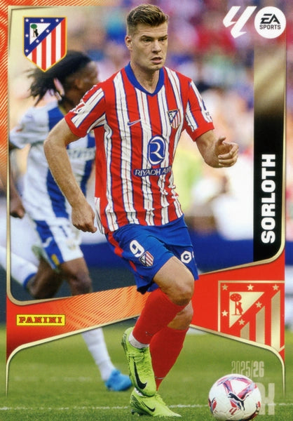 Sorloth - Atlético de Madrid - Panini Megacracks - 2025-2026 - #072 - Basico
