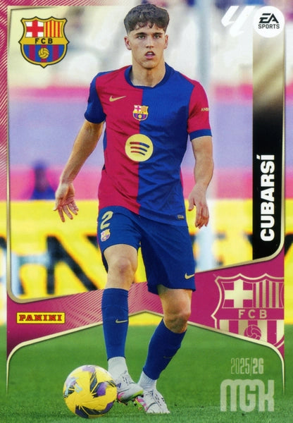 Cubarsí - FC Barcelona - Panini Megacracks - 2025-2026 - #077 - Basico