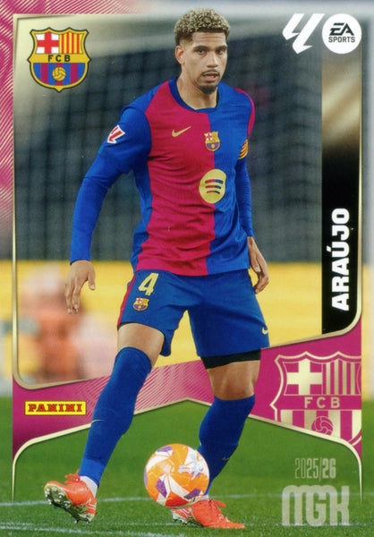 Araújo - FC Barcelona - Panini Megacracks - 2025-2026 - #078 - Basico