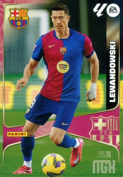 Lewandowski - FC Barcelona - Panini Megacracks - 2025-2026 - #089 - Basico