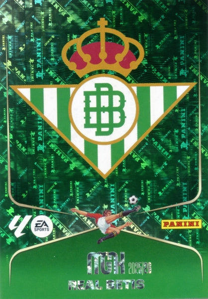 Escudo - Real Betis - Panini Megacracks - 2025-2026 - #091 - Basico