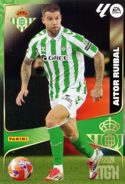 Aitor Ruibal - Real Betis - Panini Megacracks - 2025-2026 - #094 - Basico
