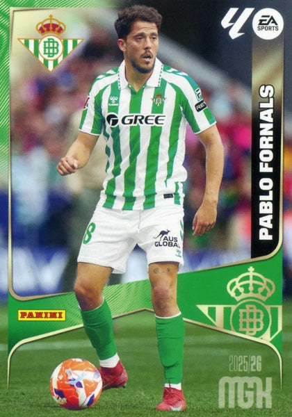 Pablo Fornals - Real Betis - Panini Megacracks - 2025-2026 - #102 - Basico
