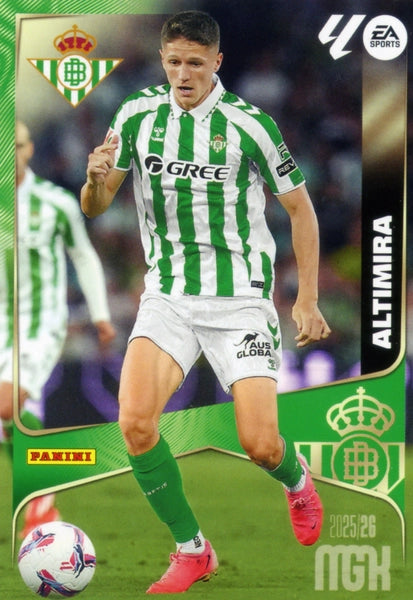 Altimira - Real Betis - Panini Megacracks - 2025-2026 - #100 - Basico