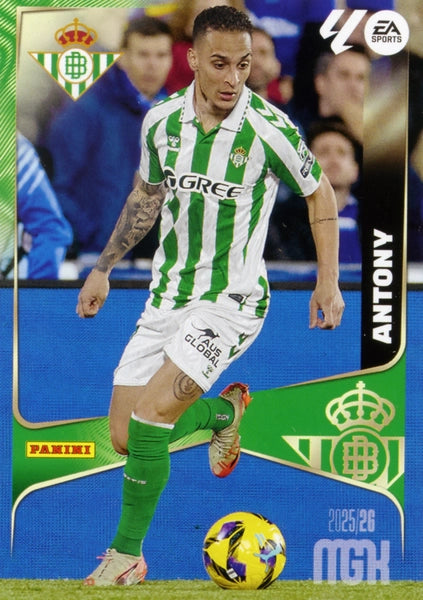 Antony - Real Betis - Panini Megacracks - 2025-2026 - #105 - Basico