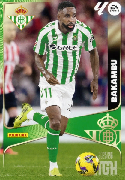 Bakambu - Real Betis - Panini Megacracks - 2025-2026 - #108 - Basico