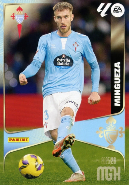 Mingueza - RC Celta - Panini Megacracks - 2025-2026 - #116 - Basico