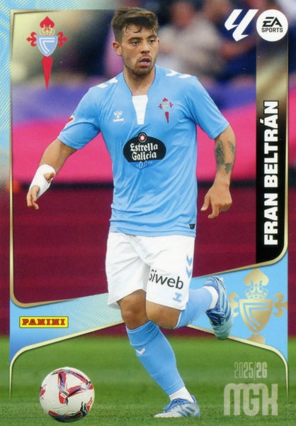 Fran Beltrán - RC Celta - Panini Megacracks - 2025-2026 - #119 - Basico