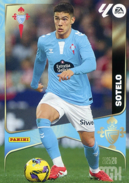 Sotelo - RC Celta - Panini Megacracks - 2025-2026 - #122 - Basico