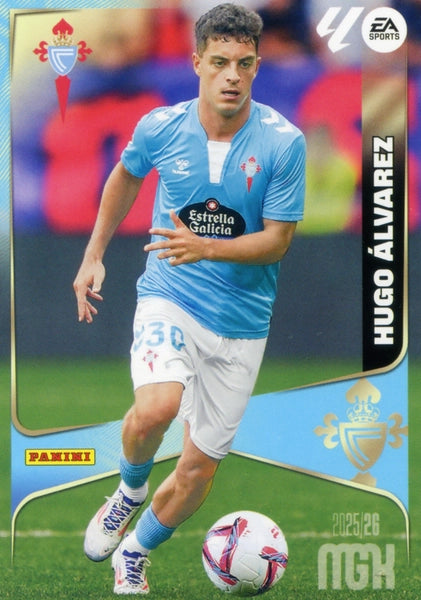 Hugo Álvarez - RC Celta - Panini Megacracks - 2025-2026 - #121 - Basico