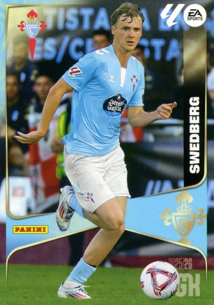 Swedberg - RC Celta - Panini Megacracks - 2025-2026 - #125 - Basico