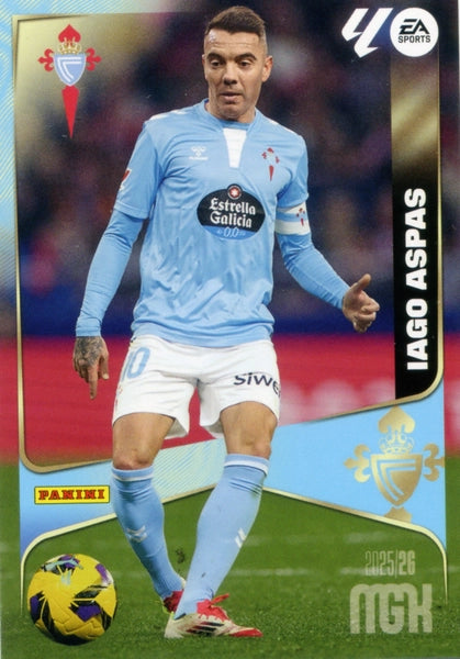 Iago Aspas - RC Celta - Panini Megacracks - 2025-2026 - #126 - Basico