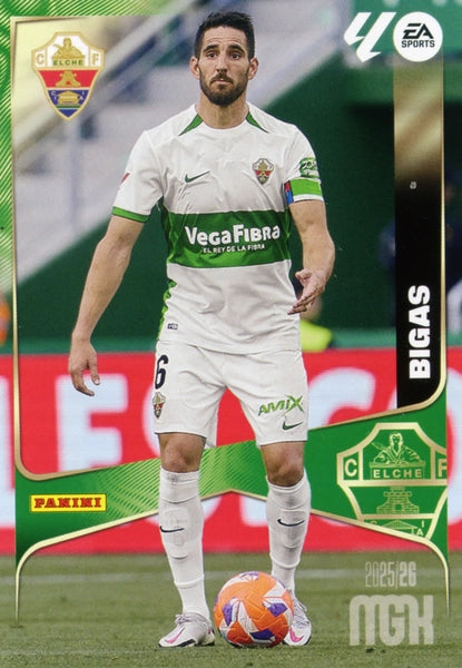 Bigas - Elche CF - Panini Megacracks - 2025-2026 - #134 - Basico