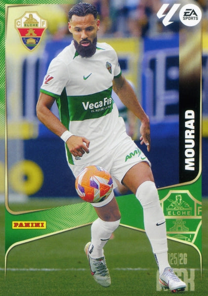 Mourad - Elche CF - Panini Megacracks - 2025-2026 - #142 - Basico