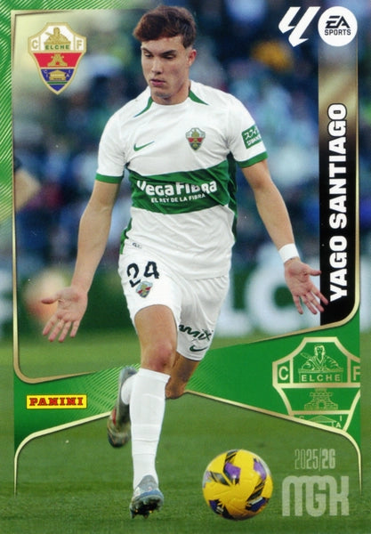 Yago Santiago - Elche CF - Panini Megacracks - 2025-2026 - #143 - Basico