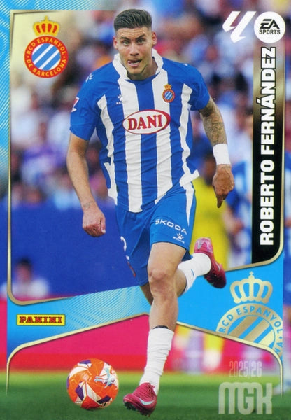 Roberto Fernández - RCD Espanyol - Panini Megacracks - 2025-2026 - #162 - Basico