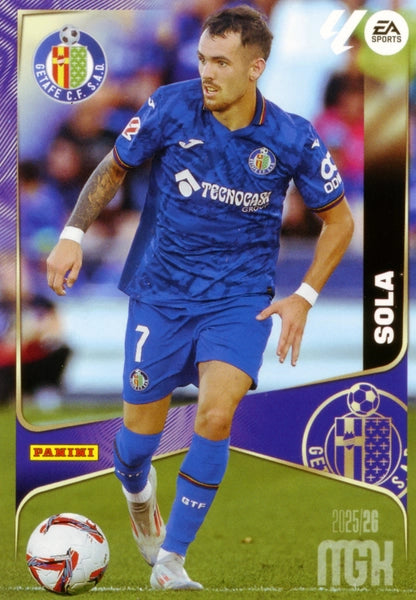 Sola - Getafe CF - Panini Megacracks - 2025-2026 - #166 - Basico