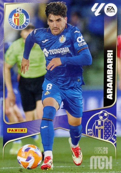 Arambarri - Getafe CF - Panini Megacracks - 2025-2026 - #173 - Basico
