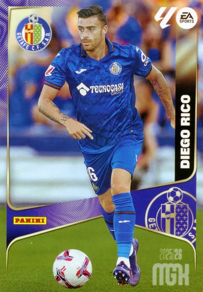 Diego Rico - Getafe CF - Panini Megacracks - 2025-2026 - #172 - Basico
