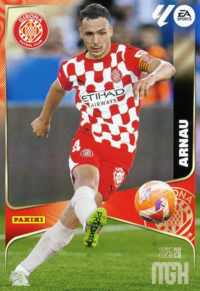 Arnau - Girona FC - Panini Megacracks - 2025-2026 - #184 - Basico