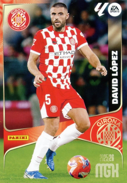 David López - Girona FC - Panini Megacracks - 2025-2026 - #185 - Basico