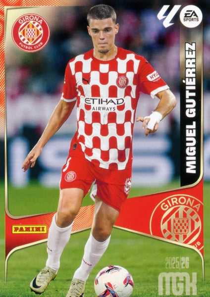 Miguel Gutiérrez - Girona FC - Panini Megacracks - 2025-2026 - #188 - Basico