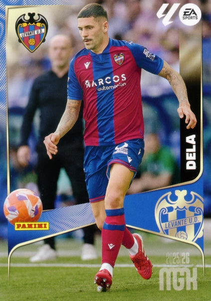 Dela - Levante UD - Panini Megacracks - 2025-2026 - #203 - Basico