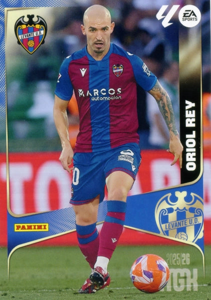 Oriol Rey - Levante UD - Panini Megacracks - 2025-2026 - #207 - Basico