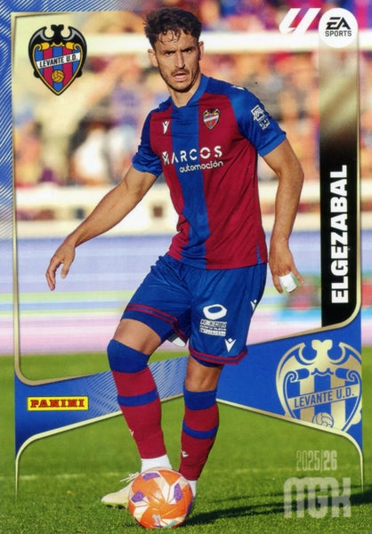 Elgezabal - Levante UD - Panini Megacracks - 2025-2026 - #205 - Basico