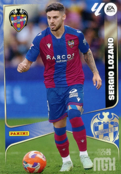 Sergio Lozano - Levante UD - Panini Megacracks - 2025-2026 - #209 - Basico