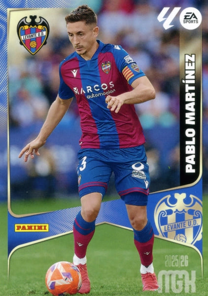Pablo Martínez - Levante UD - Panini Megacracks - 2025-2026 - #211 - Basico