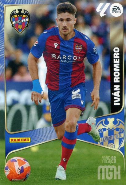 Iván Romero - Levante UD - Panini Megacracks - 2025-2026 - #213 - Basico