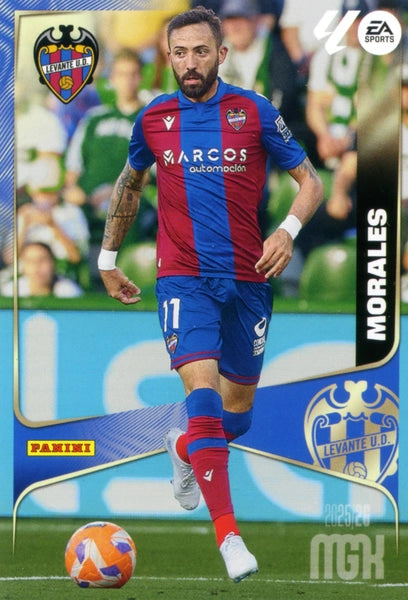 Morales - Levante UD - Panini Megacracks - 2025-2026 - #216 - Basico