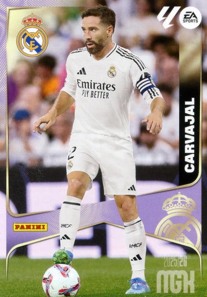 Carvajal - Real Madrid - Panini Megacracks - 2025-2026 - #220 - Basico
