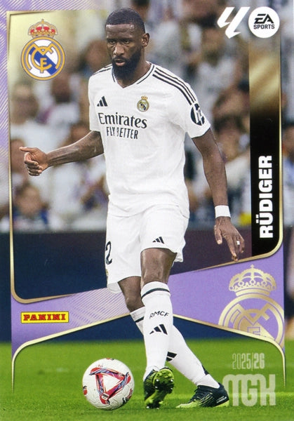 Rüdiger - Real Madrid - Panini Megacracks - 2025-2026 - #223 - Basico