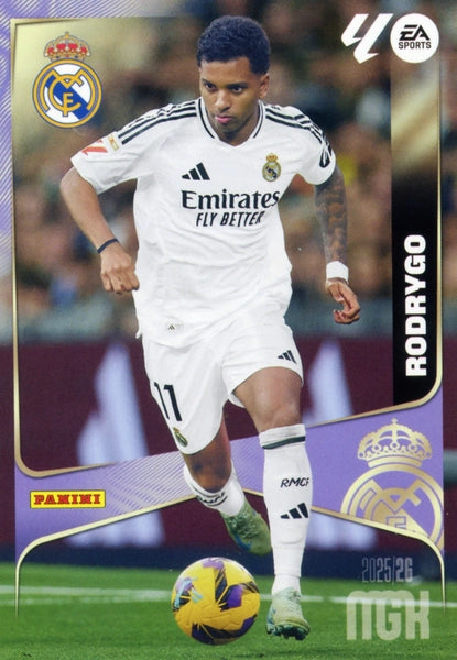 Rodrygo - Real Madrid - Panini Megacracks - 2025-2026 - #233 - Basico