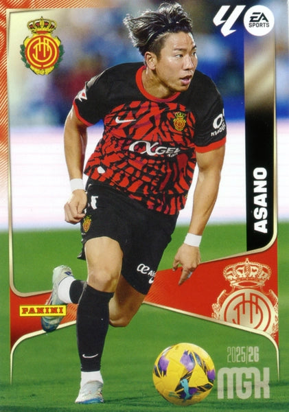 Asano - RCD Mallorca - Panini Megacracks - 2025-2026 - #249 - Basico