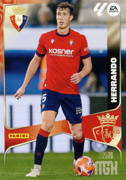 Herrando - CA Osasuna - Panini Megacracks - 2025-2026 - #259 - Basico