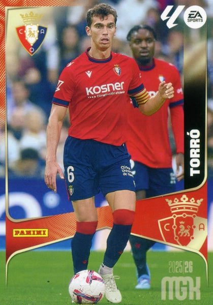 Torró - CA Osasuna - Panini Megacracks - 2025-2026 - #263 - Basico