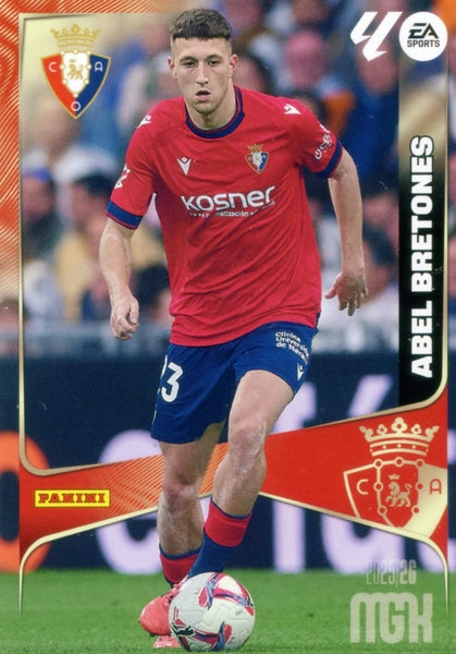 Abel Bretones - CA Osasuna - Panini Megacracks - 2025-2026 - #261 - Basico