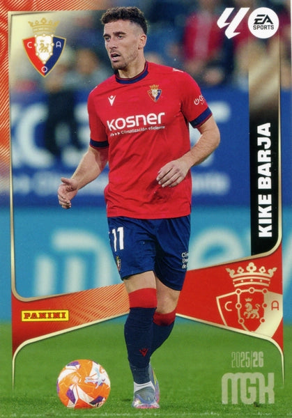 Kike Barja - CA Osasuna - Panini Megacracks - 2025-2026 - #268 - Basico