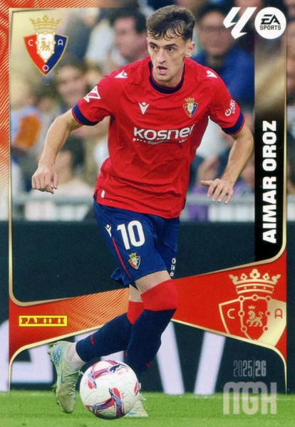 Aimar Oroz - CA Osasuna - Panini Megacracks - 2025-2026 - #267 - Basico