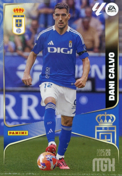 Dani Calvo - Real Oviedo - Panini Megacracks - 2025-2026 - #275 - Basico