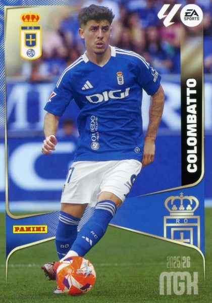Colombatto - Real Oviedo - Panini Megacracks - 2025-2026 - #279 - Basico