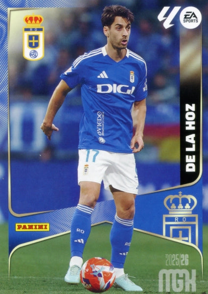 De la Hoz - Real Oviedo - Panini Megacracks - 2025-2026 - #280 - Basico