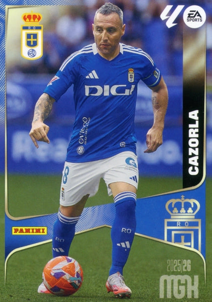 Cazorla - Real Oviedo - Panini Megacracks - 2025-2026 - #282 - Basico