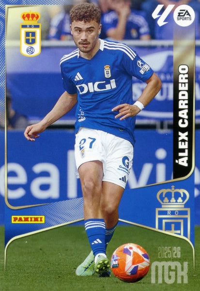 Álex Cordero - Real Oviedo - Panini Megacracks - 2025-2026 - #283 - Basico